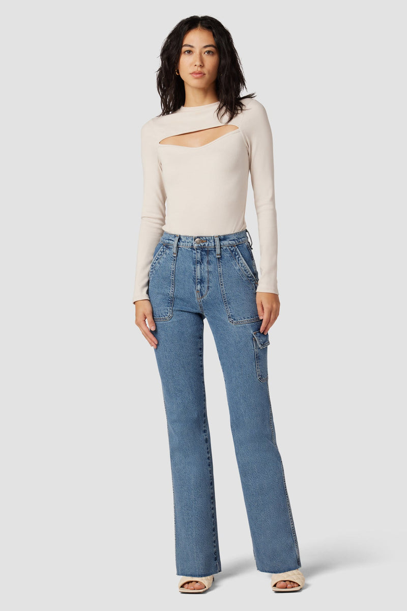 Faye Utility Ultra High-Rise Bootcut Jean