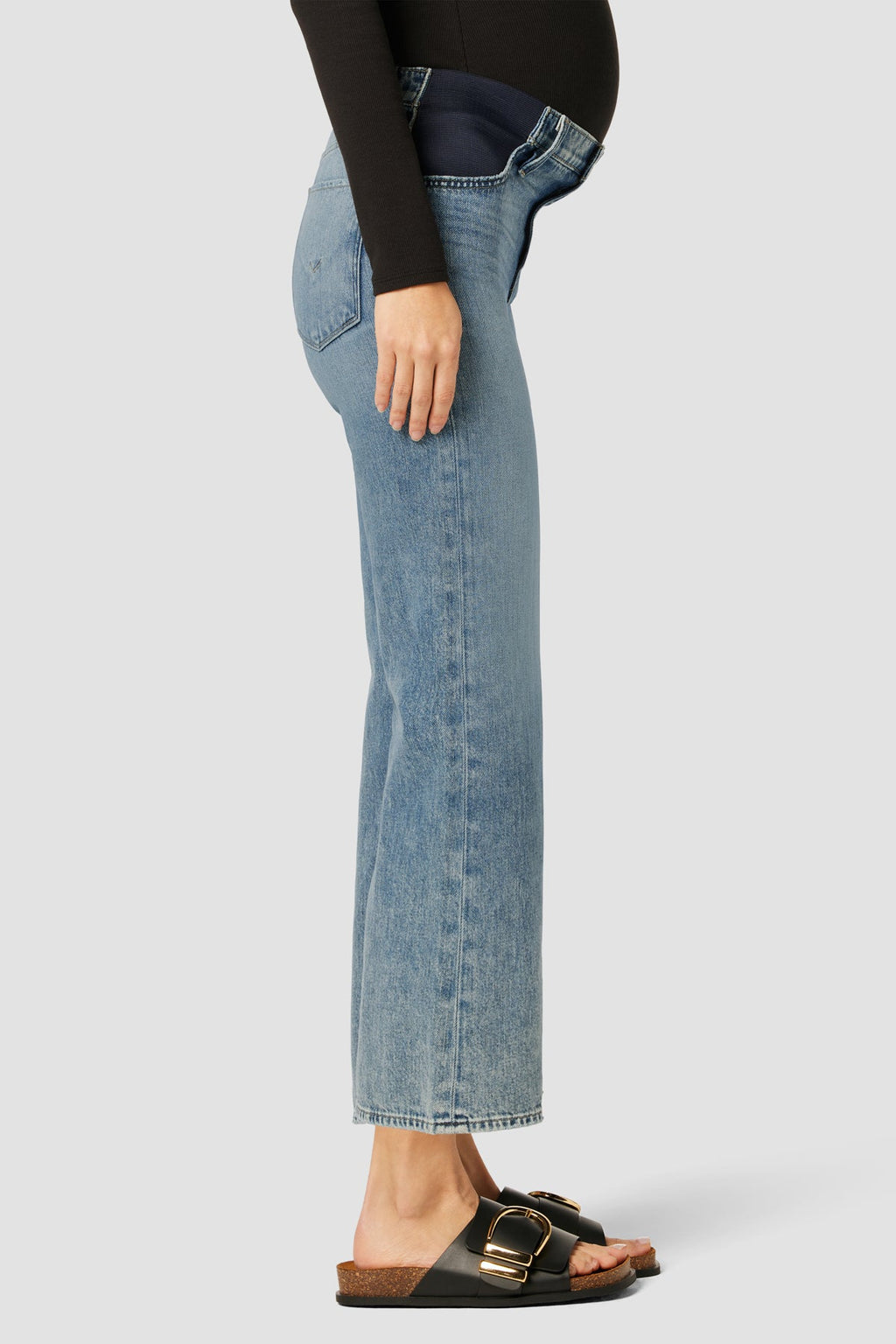 Rosie Maternity Wide Leg Ankle Jean