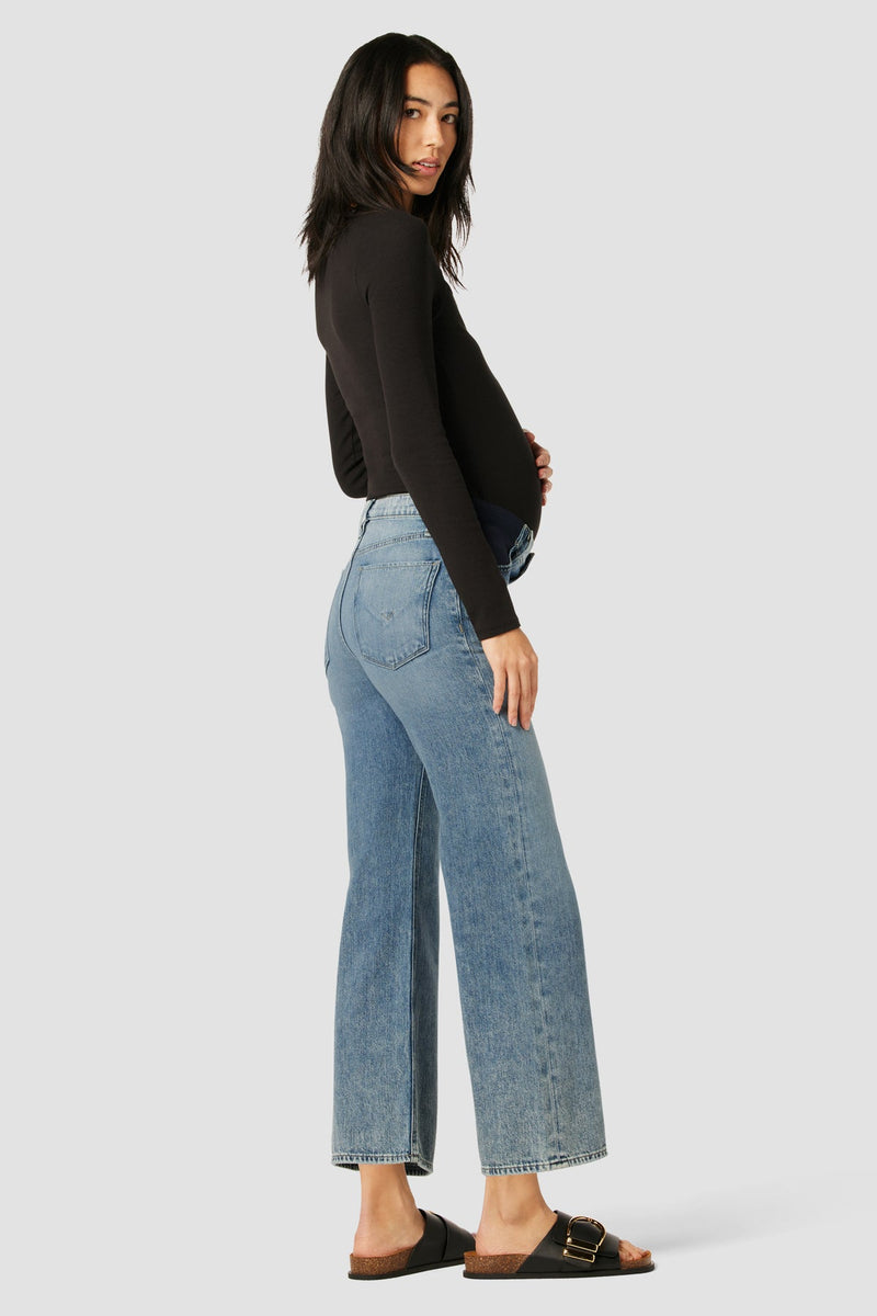 Rosie Maternity Wide Leg Ankle Jean