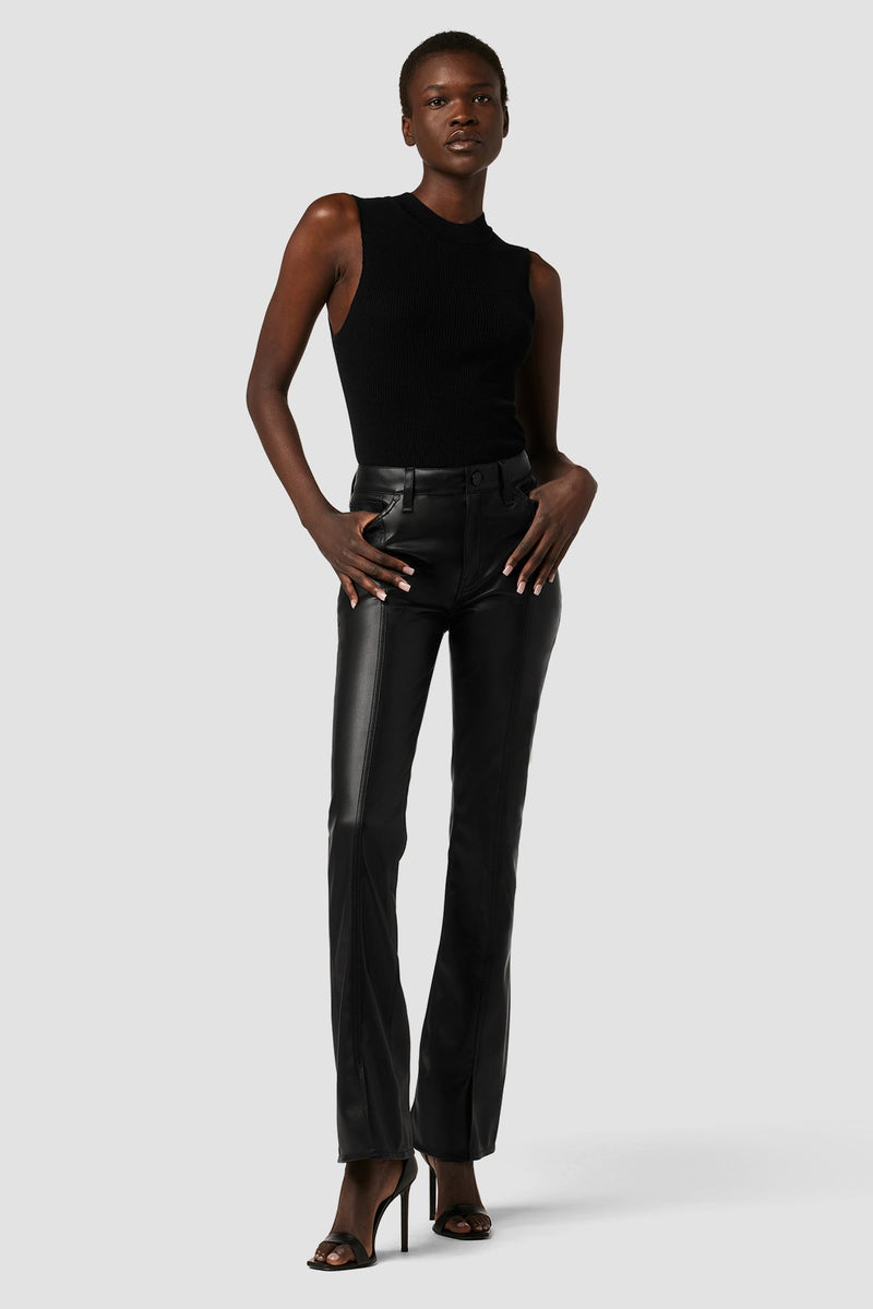 Barbara High-Rise Bootcut Jean w/ Slit Hem