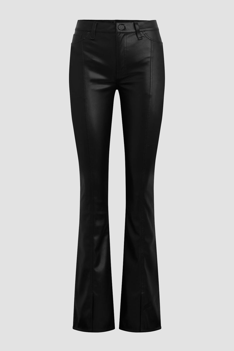 Barbara High-Rise Bootcut Jean w/ Slit Hem