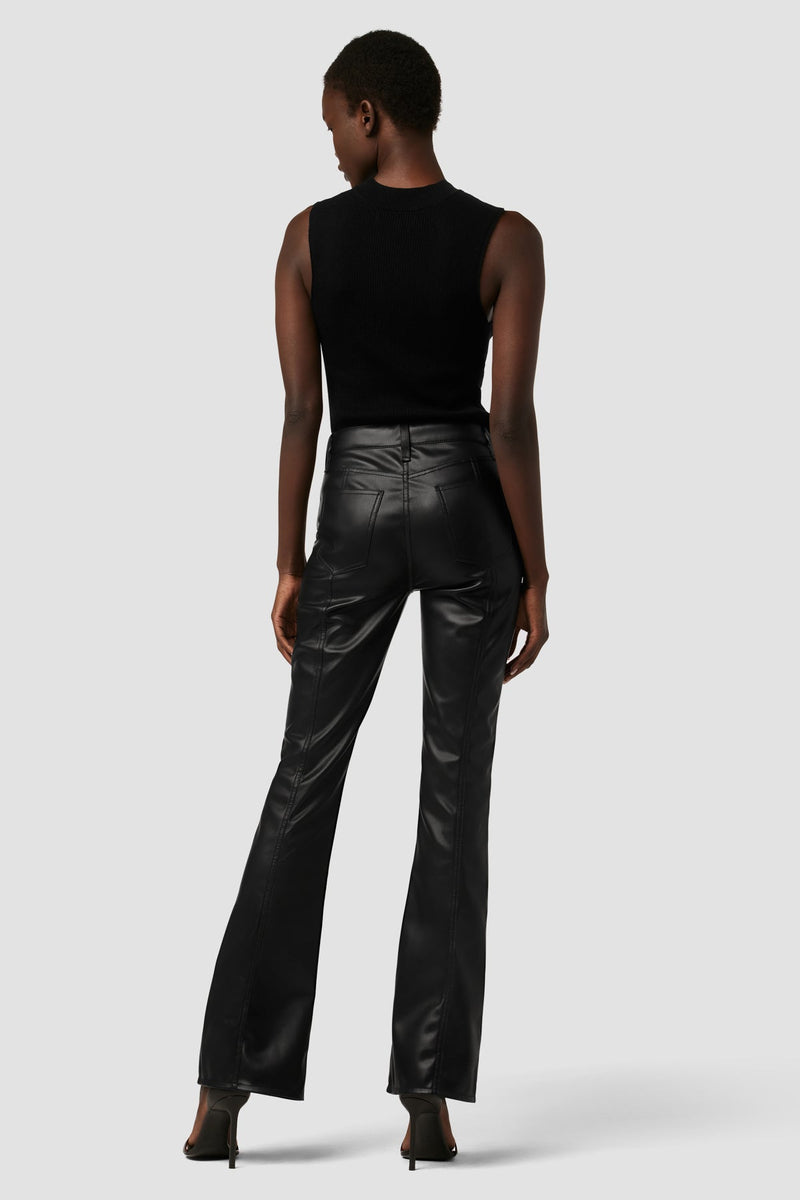 Barbara High-Rise Bootcut Petite Jean w/ Slit Hem