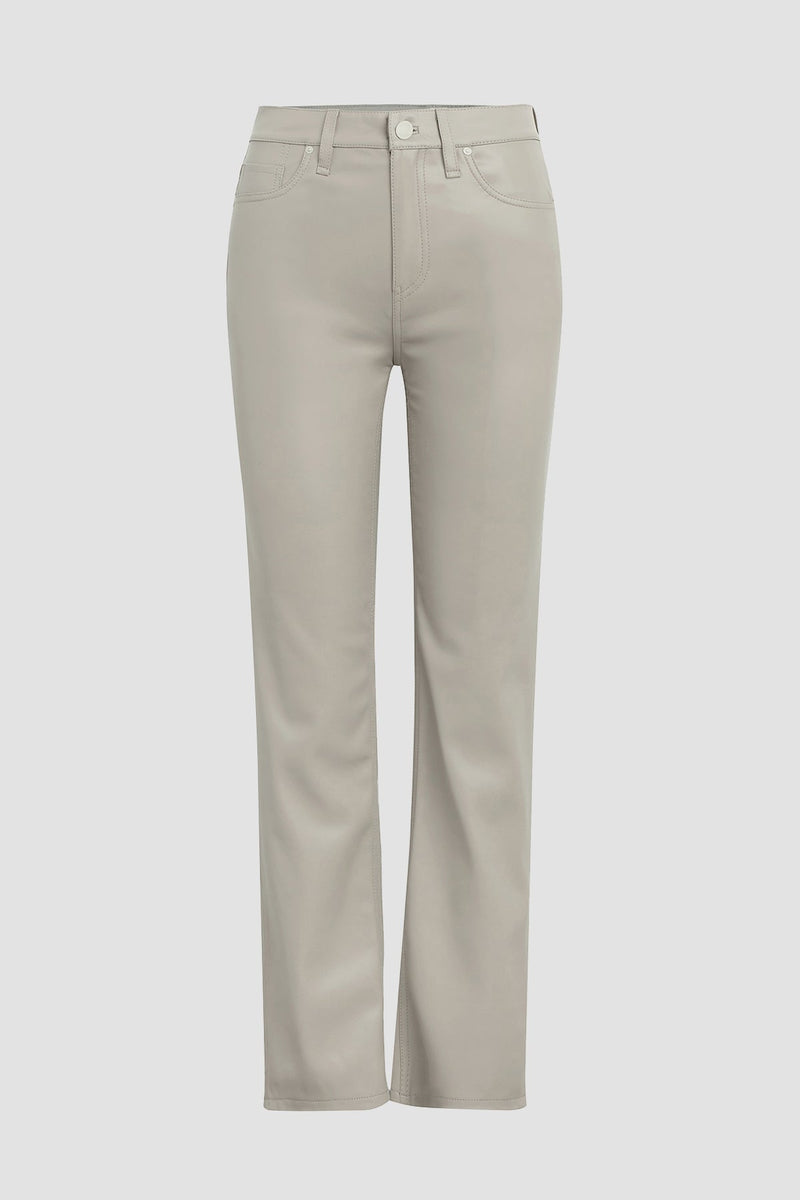 Remi High-Rise Vegan Leather Straight Pant