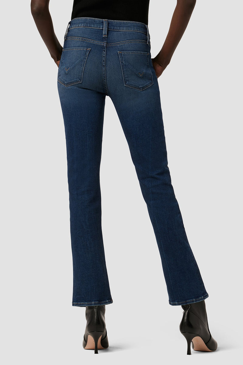 Nico Mid-Rise Straight Jean w/ Slit Hem