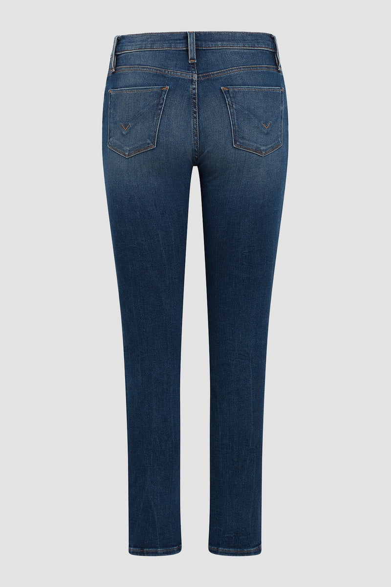 Nico Mid-Rise Straight Jean w/ Slit Hem