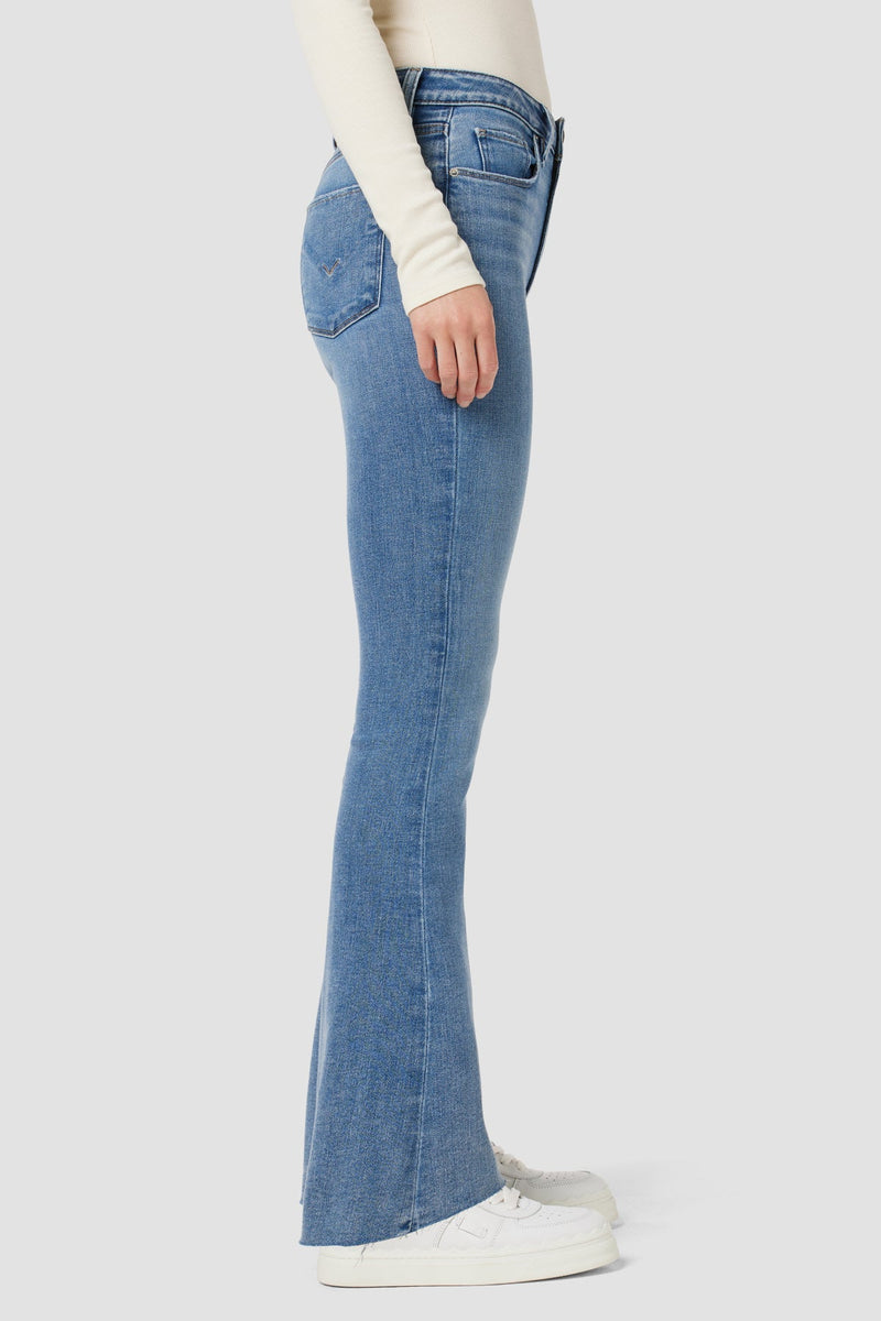 Holly High-Rise Flare Barefoot Jean