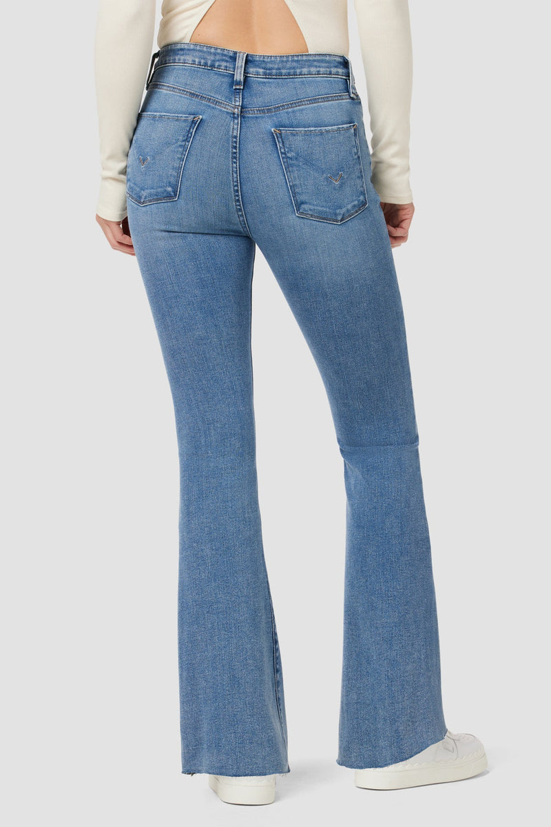 Holly High-Rise Flare Barefoot Jean