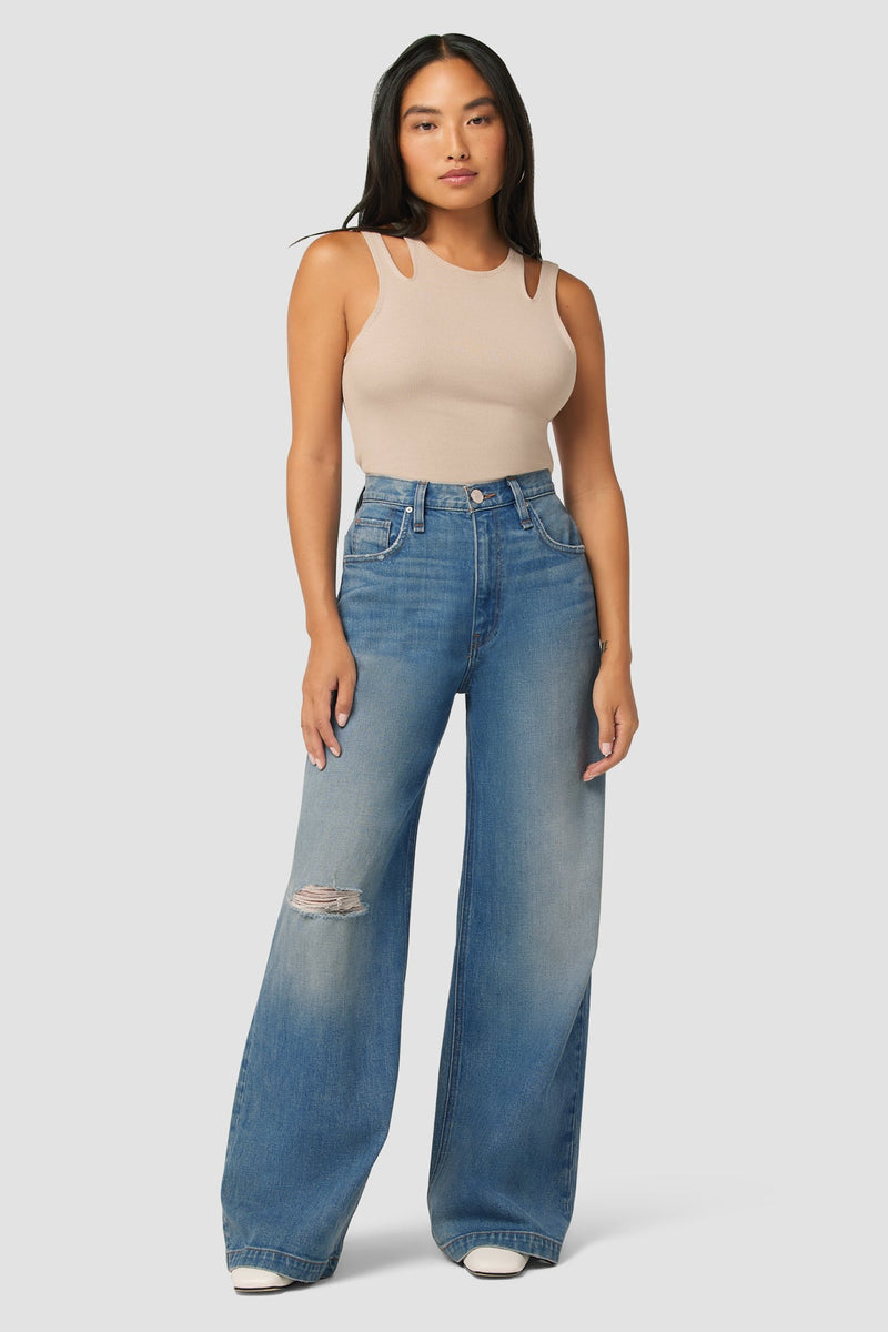 James High-Rise Wide Leg Petite Jean