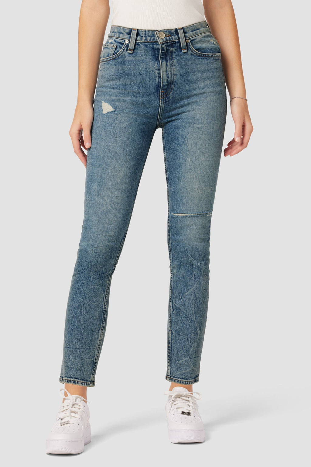 Harlow Ultra High-Rise Cigarette Ankle Jean