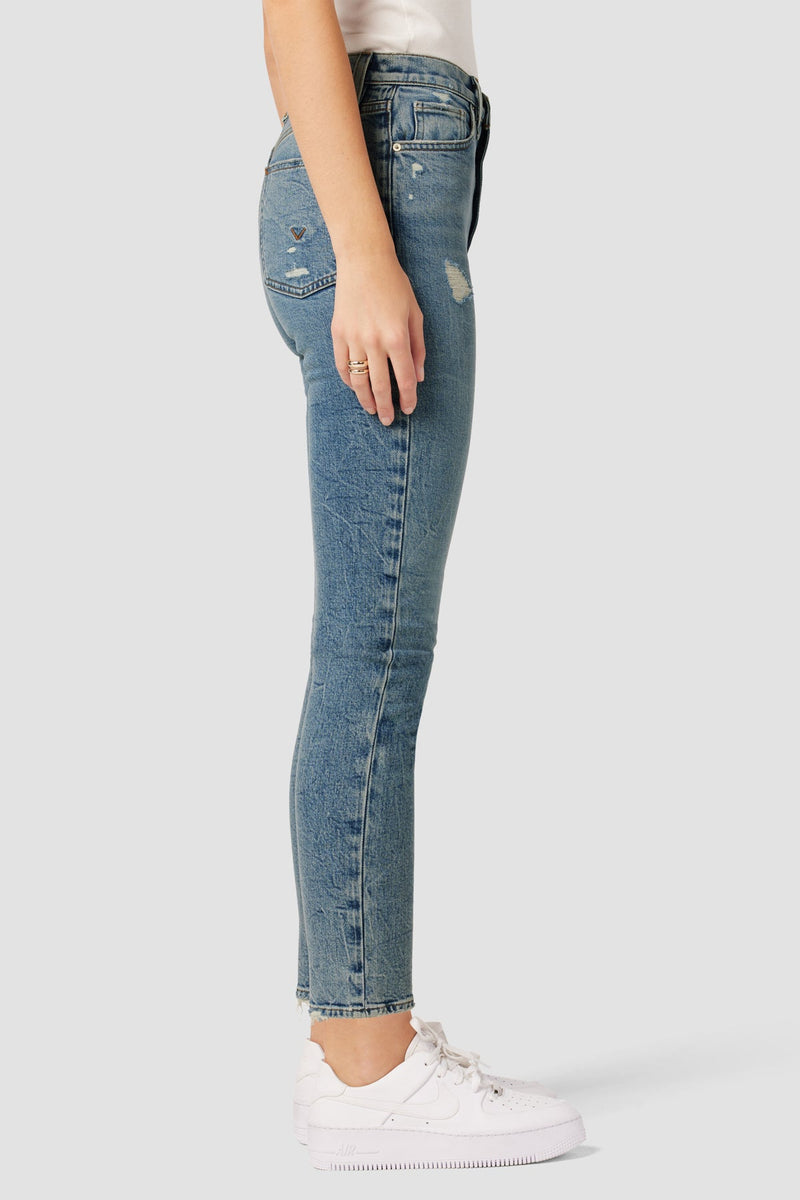 Harlow Ultra High-Rise Cigarette Ankle Jean