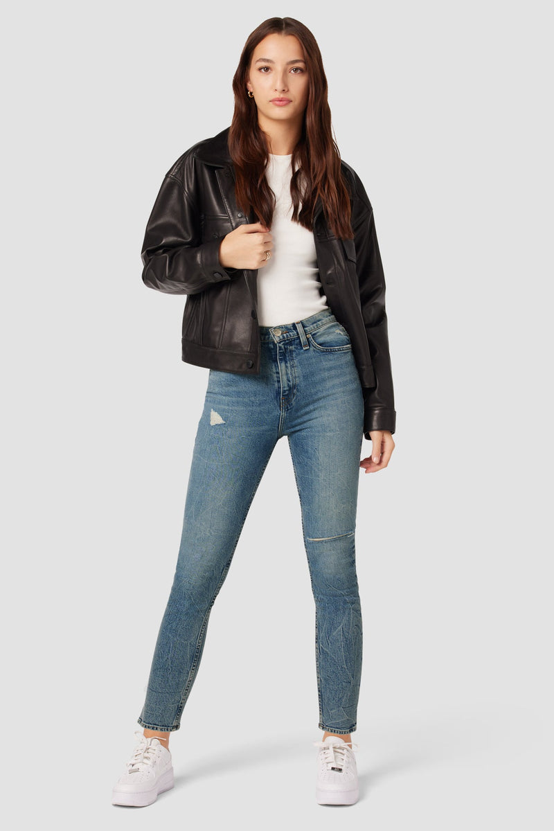 Harlow Ultra High-Rise Cigarette Ankle Jean