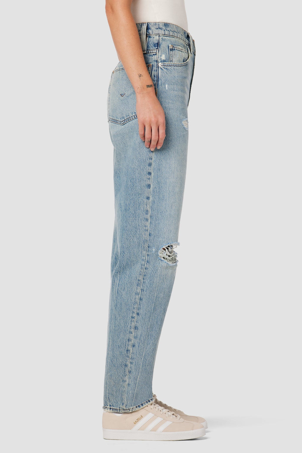 James High-Rise Barrel Jean