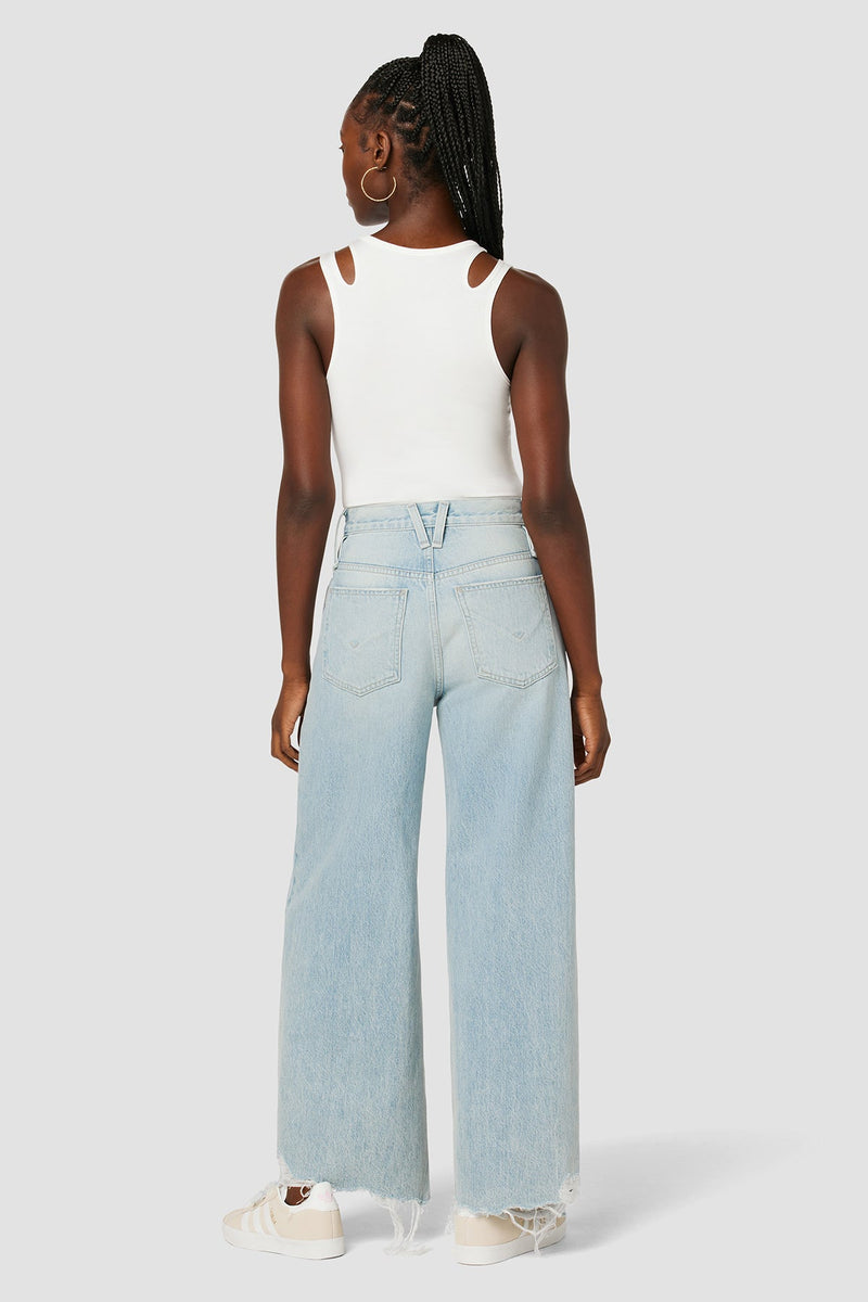 James High-Rise Wide Leg Barefoot Jean