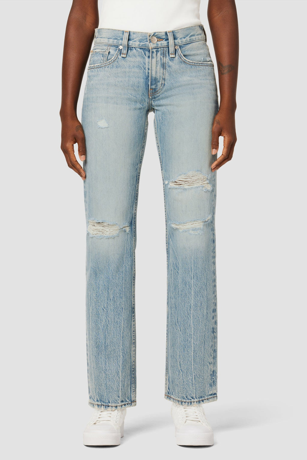 Jocelyn Low-Rise Straight Leg Jean