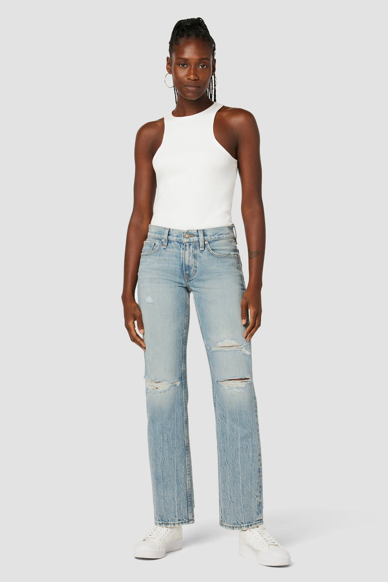 Jocelyn Low-Rise Straight Leg Jean