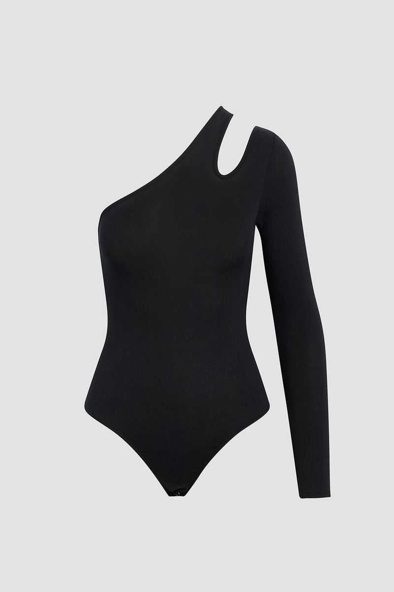 Hudson x Zoe Costello Asymmetrical Long Sleeve Bodysuit