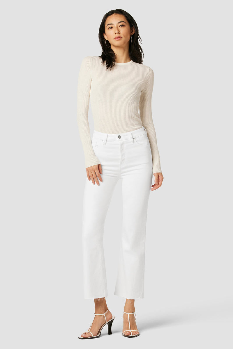 Faye Ultra High-Rise Bootcut Crop Jean