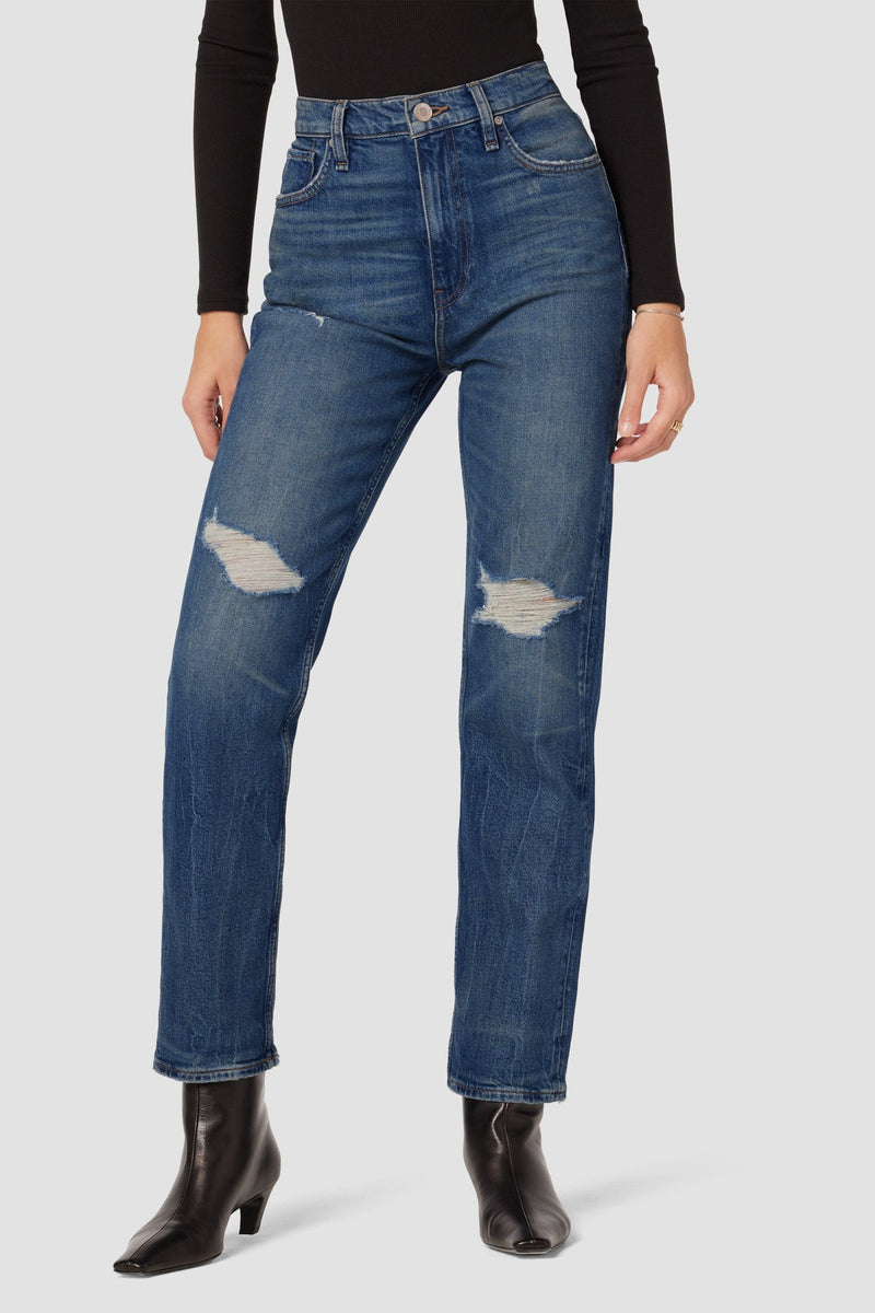 Jade High-Rise Straight Loose Fit Jean