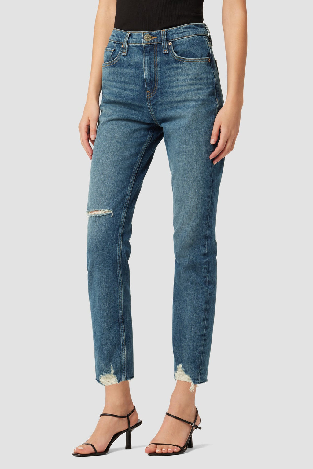 Holly High-Rise Straight Crop Jean