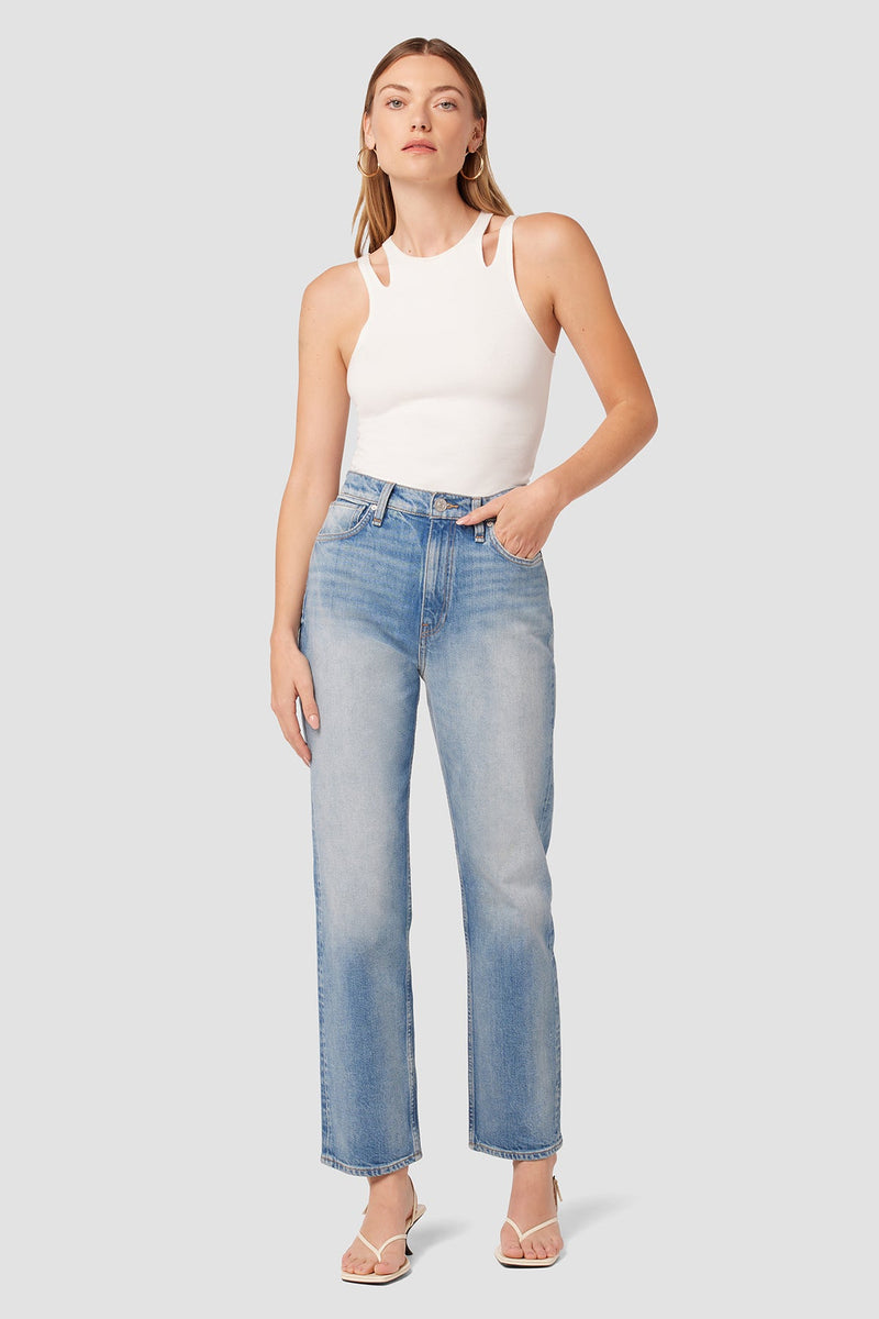 Jade High-Rise Straight Loose Fit Jean