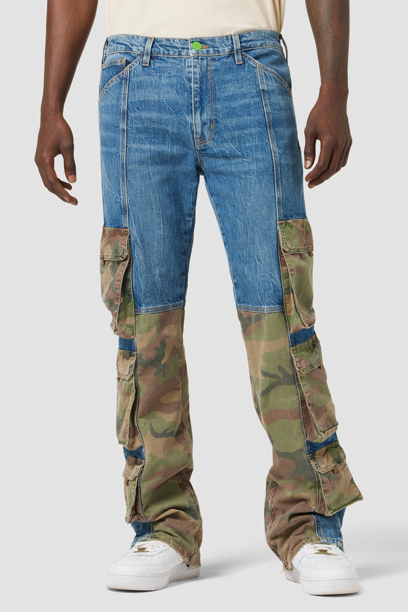 Hudson x Zoe Costello Trooper Cargo Kick Flare Jean