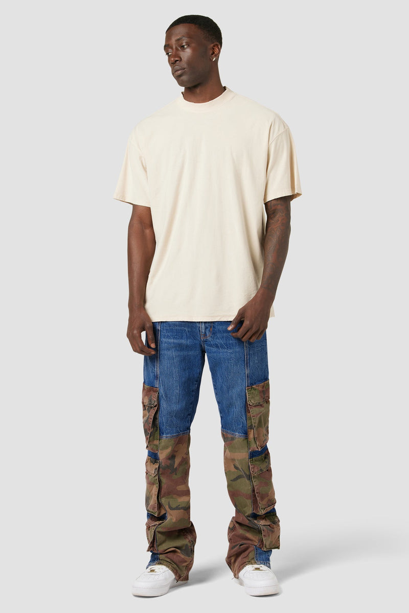 Hudson x Zoe Costello Trooper Cargo Kick Flare Jean