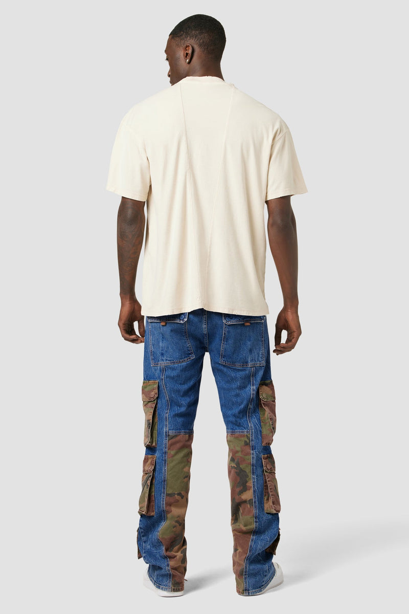 Hudson x Zoe Costello Trooper Cargo Kick Flare Jean