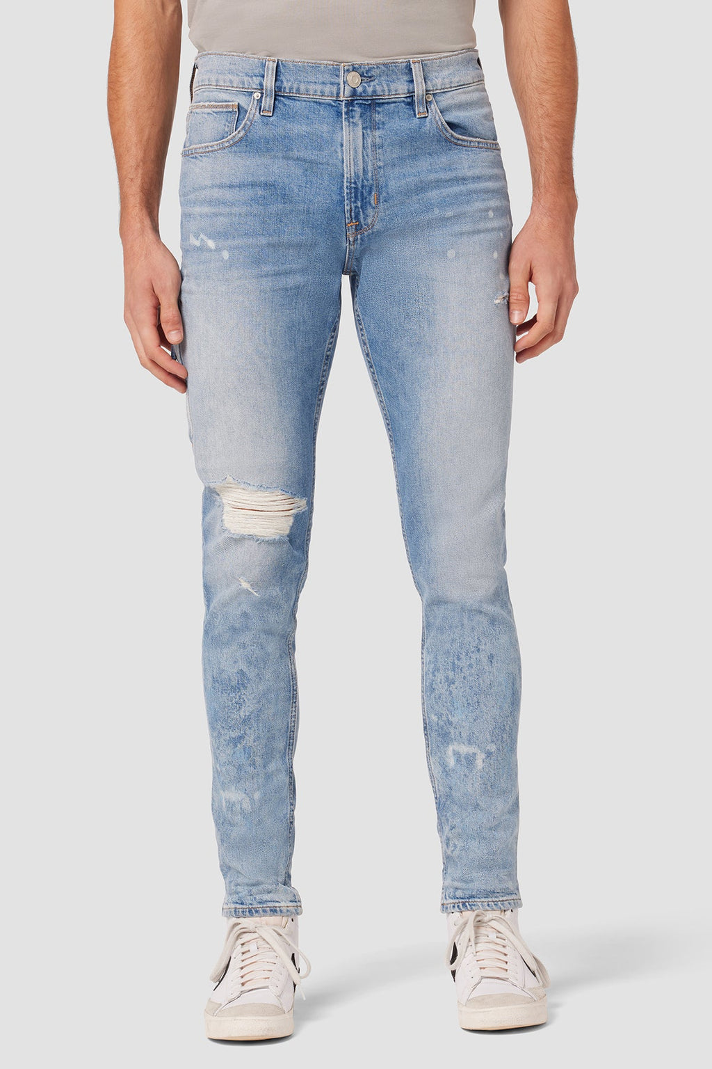 Zack Side Zip Skinny Jean