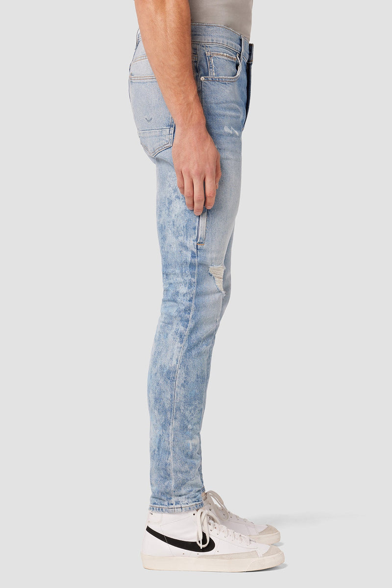 Zack Side Zip Skinny Jean