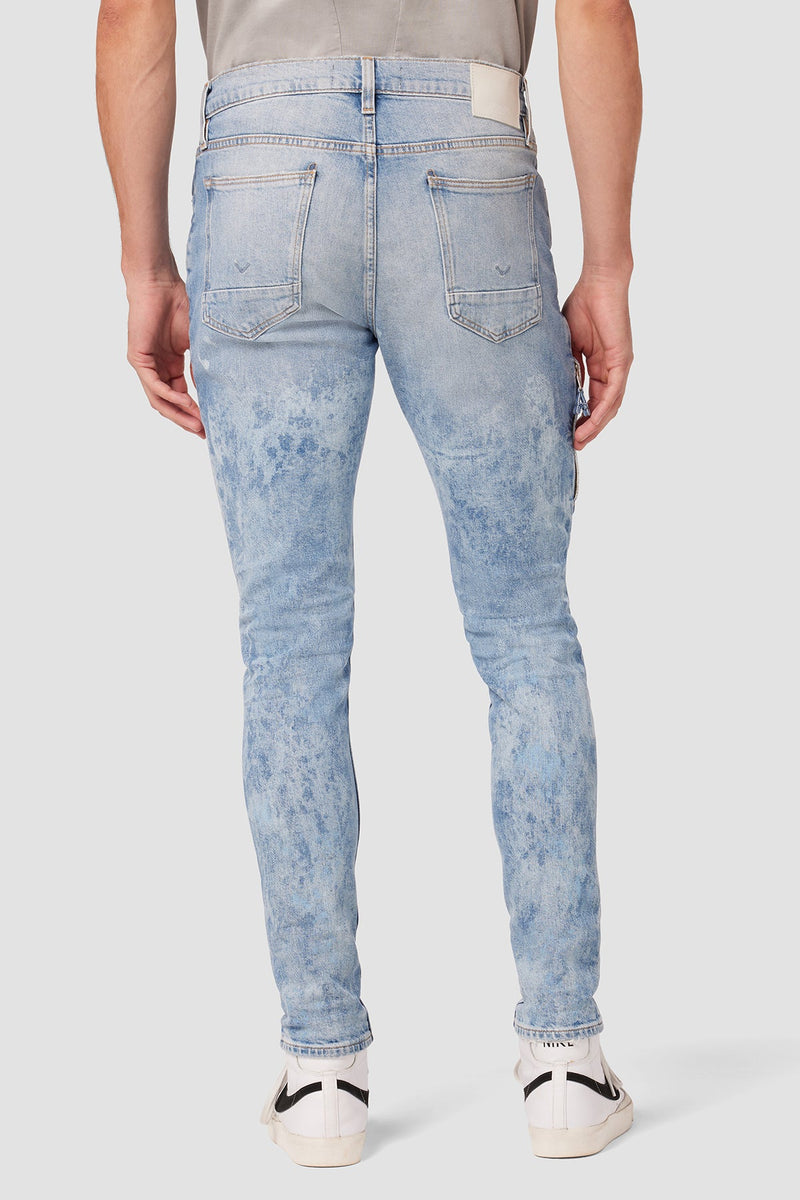 Zack Side Zip Skinny Jean