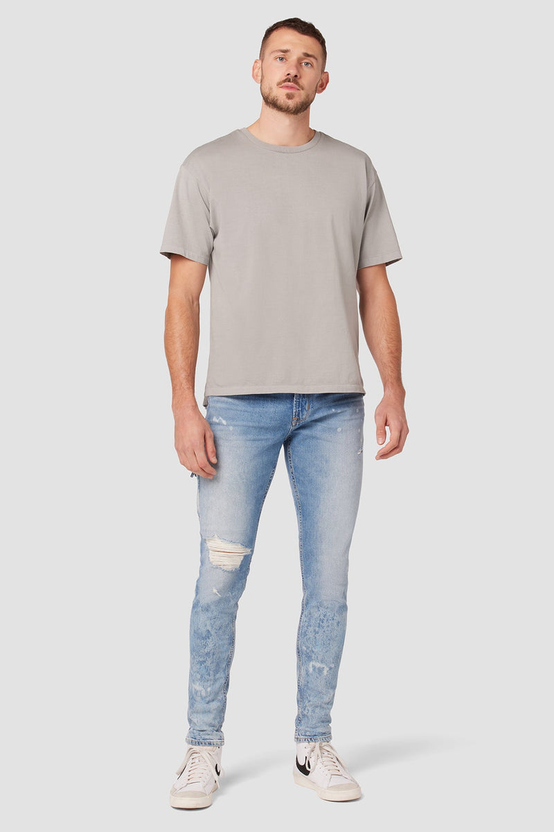 Zack Side Zip Skinny Jean