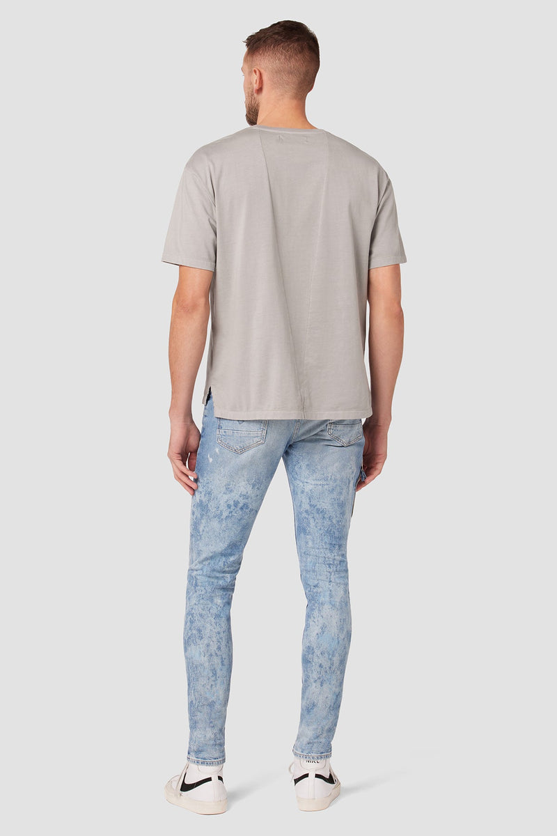 Zack Side Zip Skinny Jean