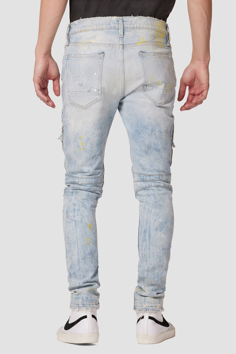 Zack Biker Skinny Jean