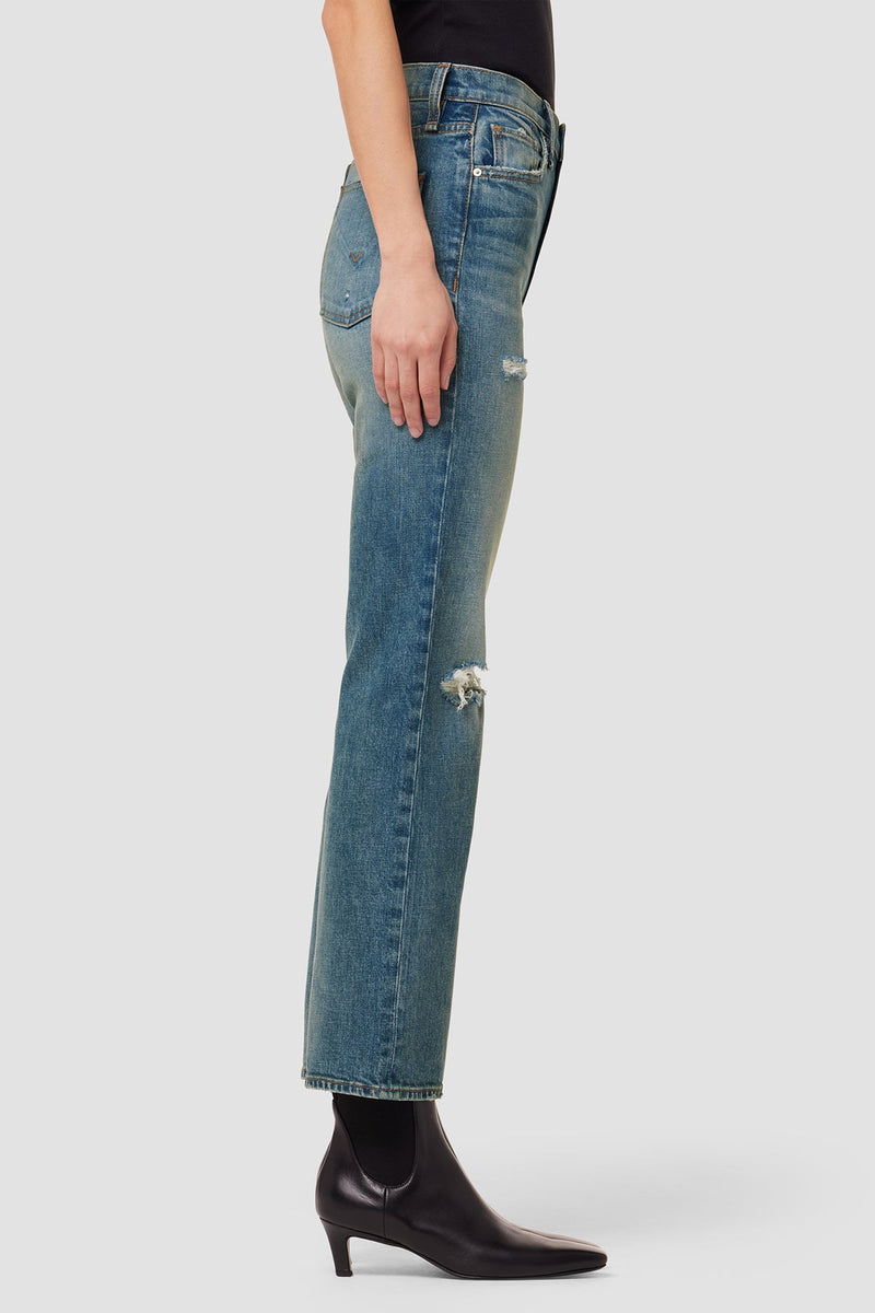 Remi High-Rise Straight Ankle Jean