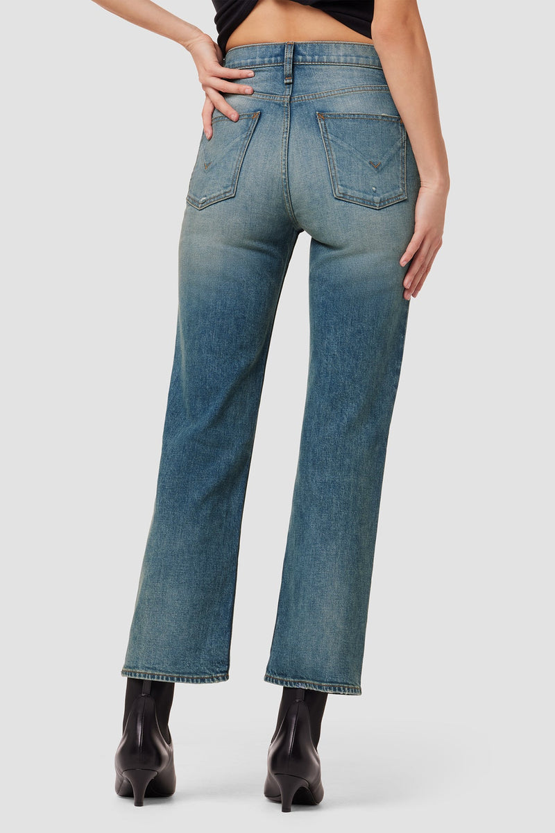 Remi High-Rise Straight Ankle Jean