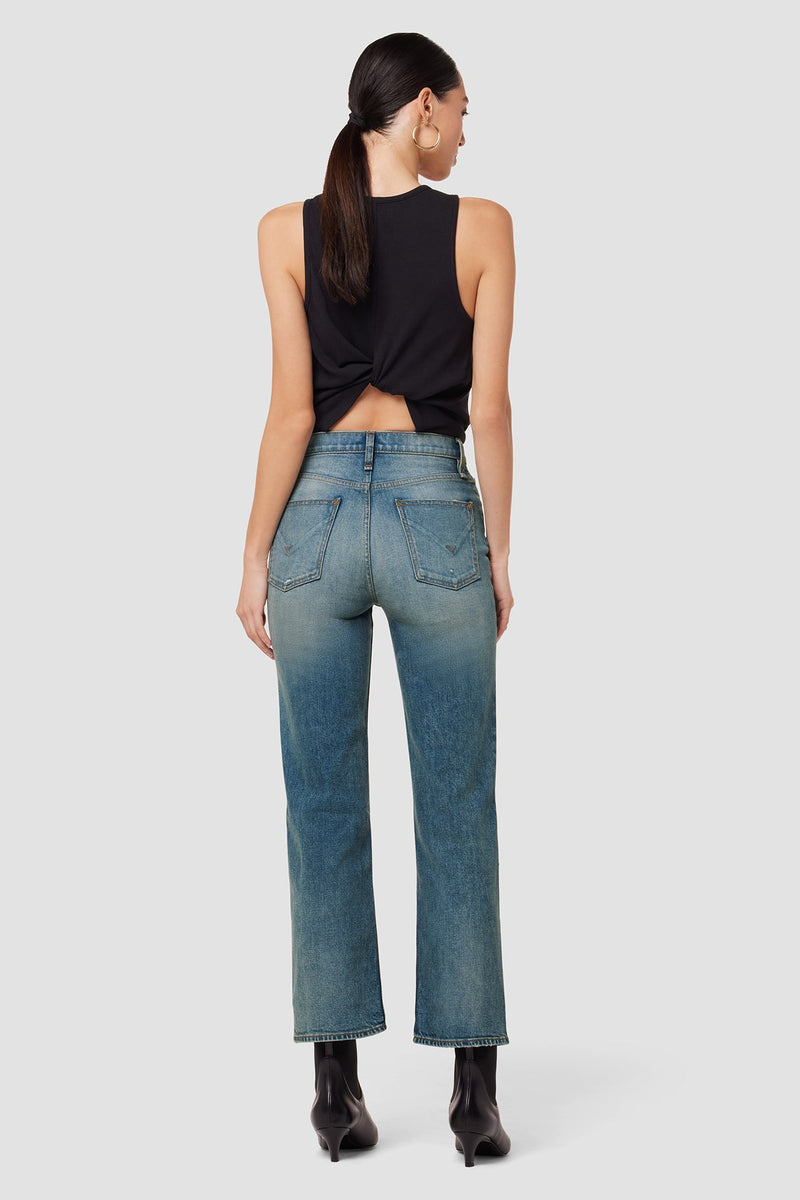 Remi High-Rise Straight Ankle Jean