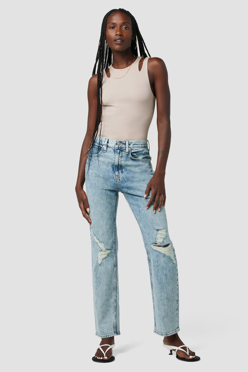 Jade High-Rise Straight Loose Fit Jean