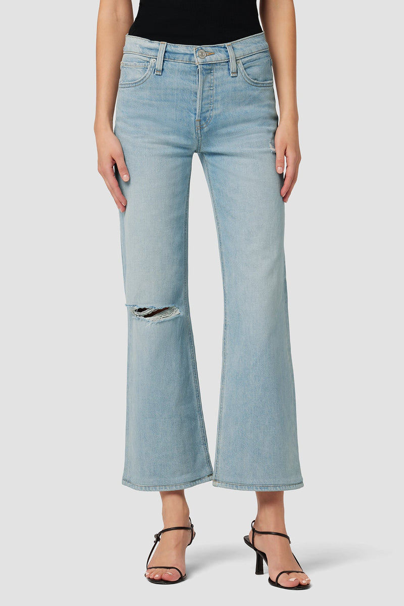 Rosie High-Rise Wide Leg Ankle Jean