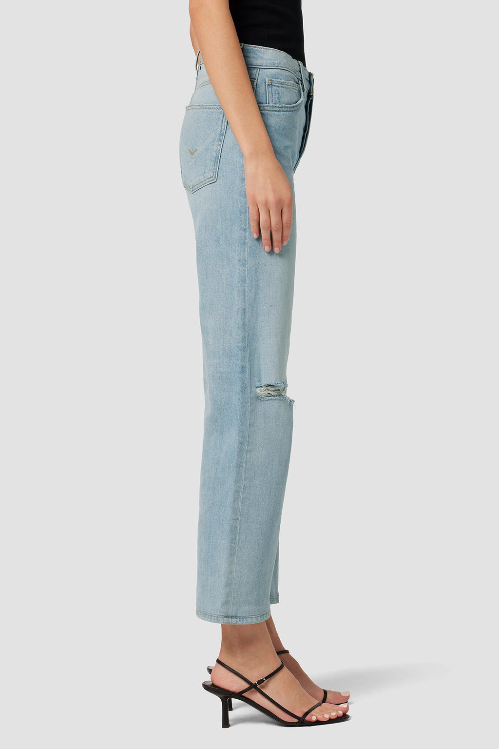 Rosie High-Rise Wide Leg Ankle Jean