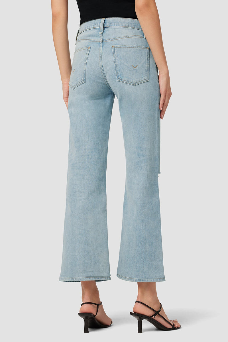 Rosie High-Rise Wide Leg Ankle Jean