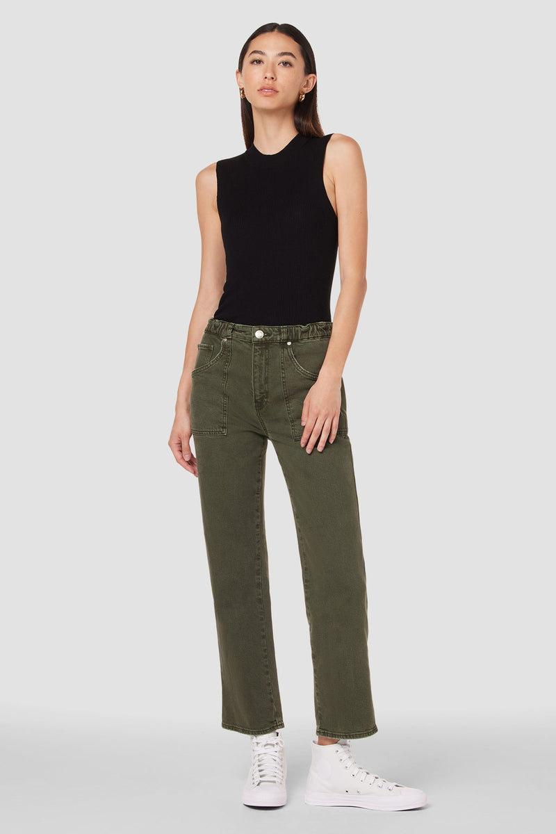 Remi High-Rise Straight Ankle Jean