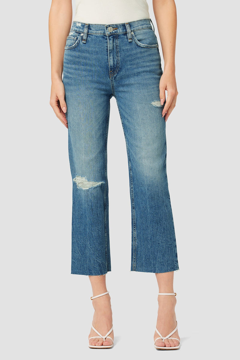 Remi High-Rise Straight Crop Jean