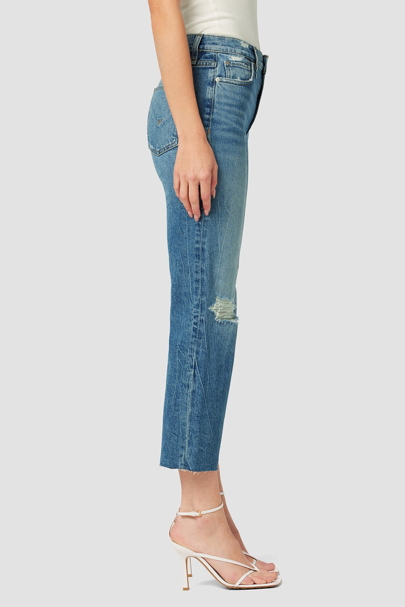 Remi High-Rise Straight Crop Jean