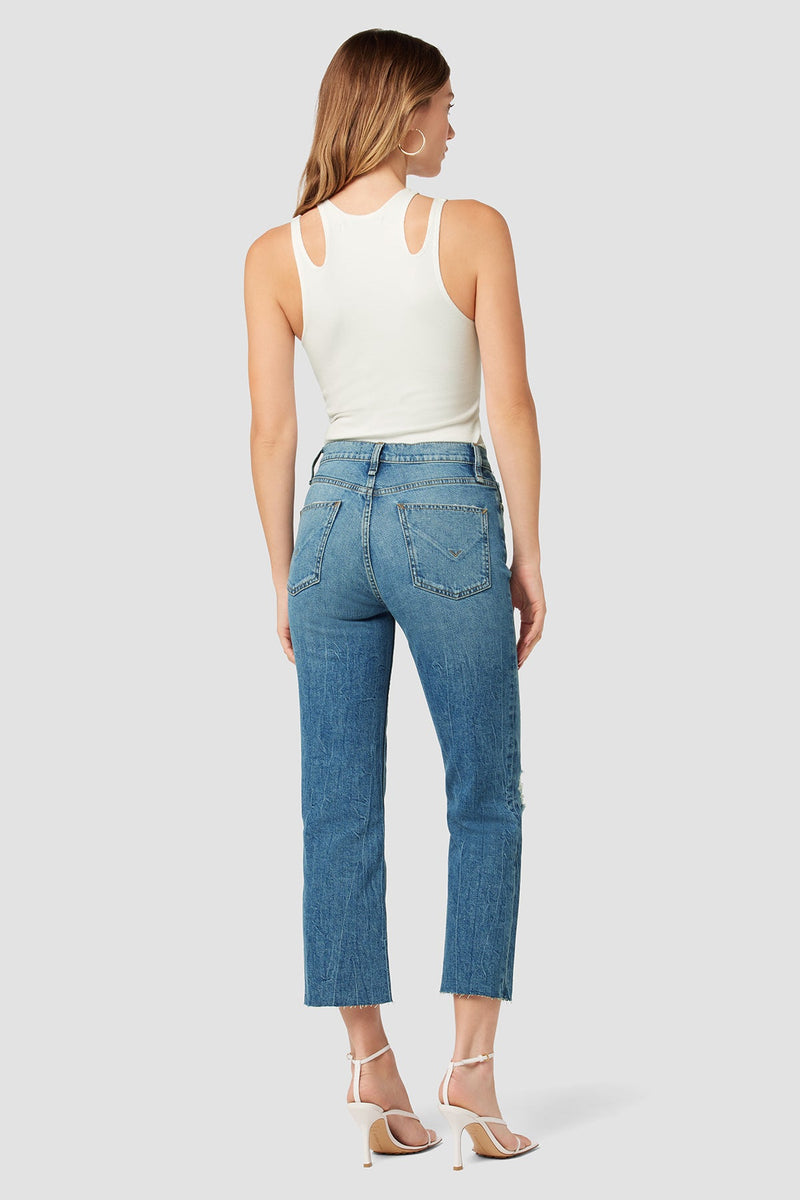 Remi High-Rise Straight Crop Jean