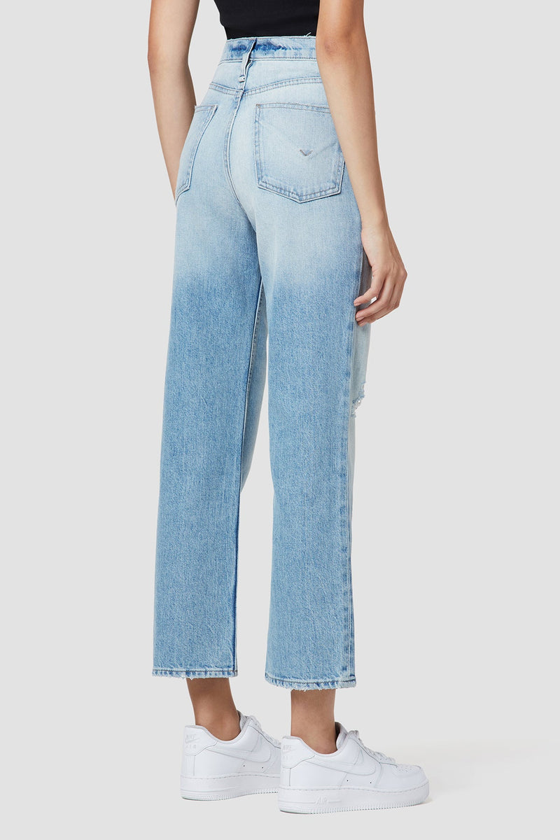 Remi High-Rise Straight Ankle Jean