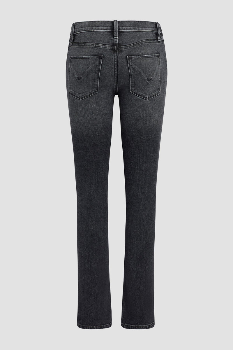 Nico Mid-Rise Straight Jean w/ Slit Hem