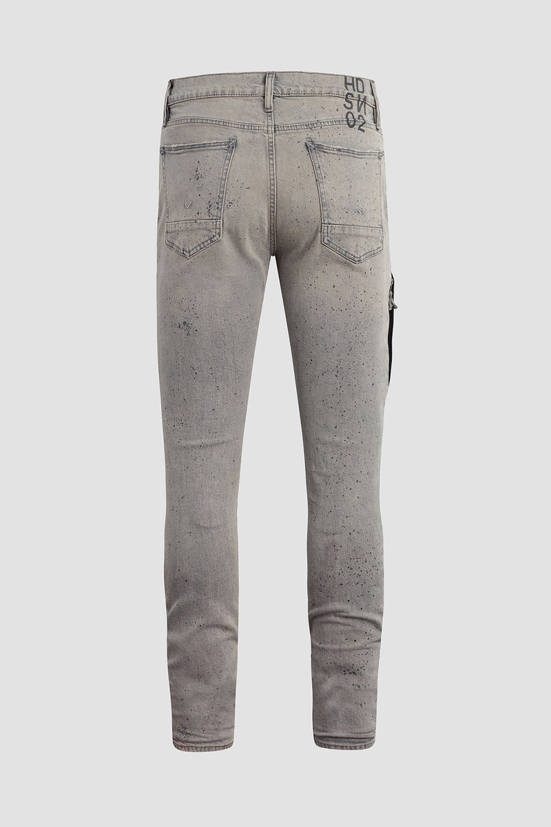 Zack Side Zip Skinny Jean