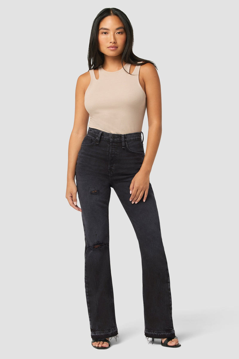 Faye Ultra High-Rise Flare Petite Jean