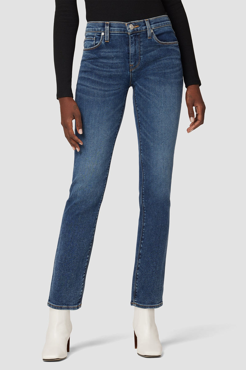 Nico Mid-Rise Straight Ankle Jean