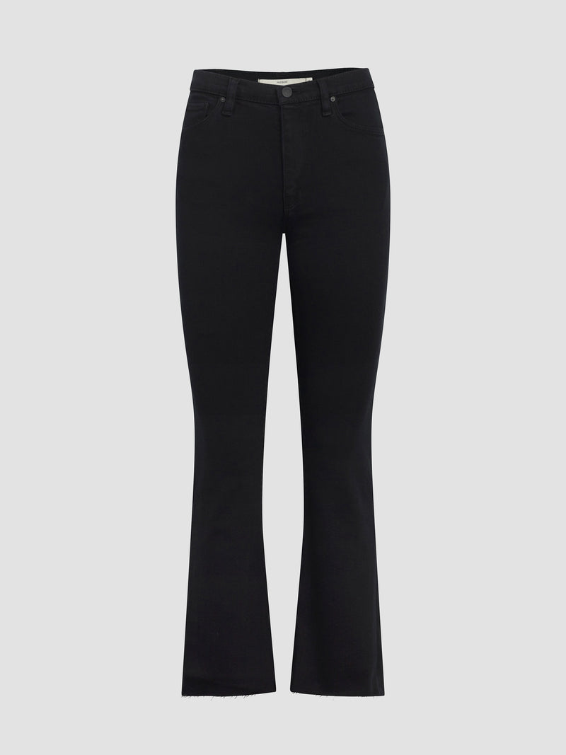 Barbara High-Rise Bootcut Crop Jean